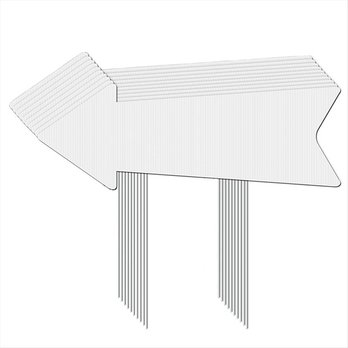 (AIMA) Directional Arrows Sign - Yard Sign Blank recension och pris