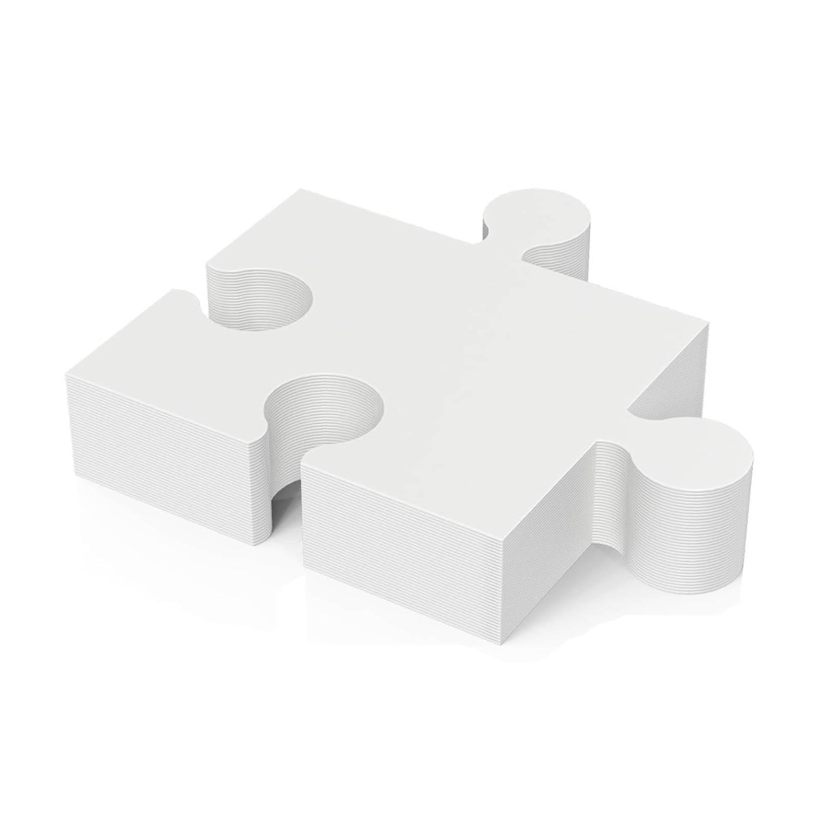 White Blank Drawing Puzzles Ca - Puzzle Blank White recension och pris