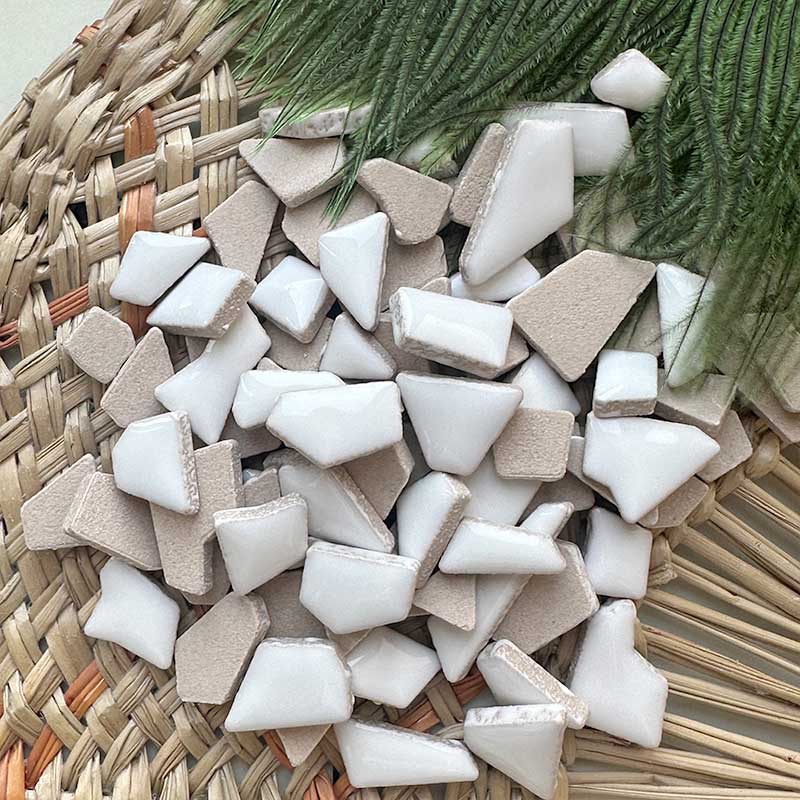 100g Porcelain Mosaic Tiles DI - Ceramic Tile Blank recension och pris