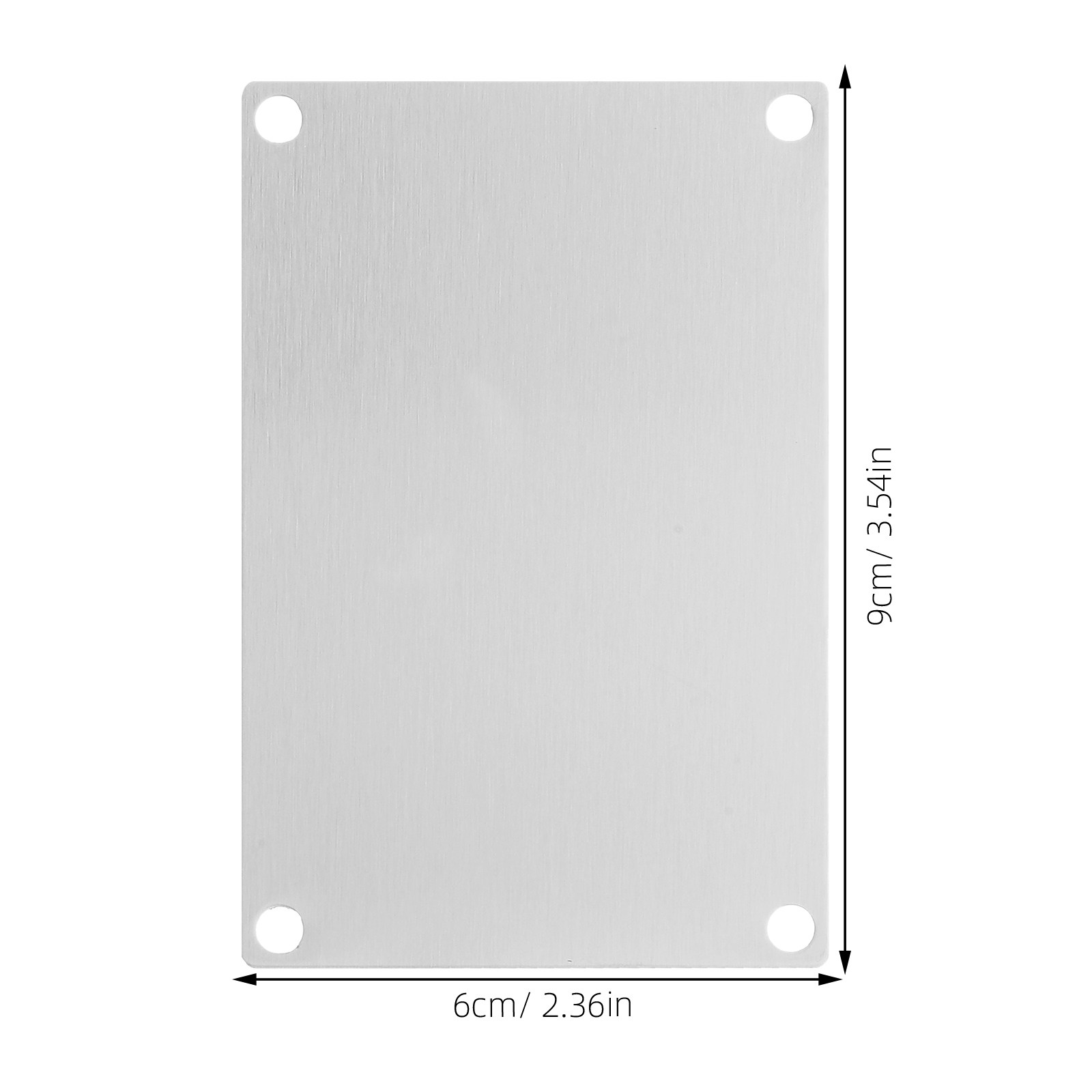 5Pcs Blank Stainless Steel Sig - Yard Sign Blank recension och pris