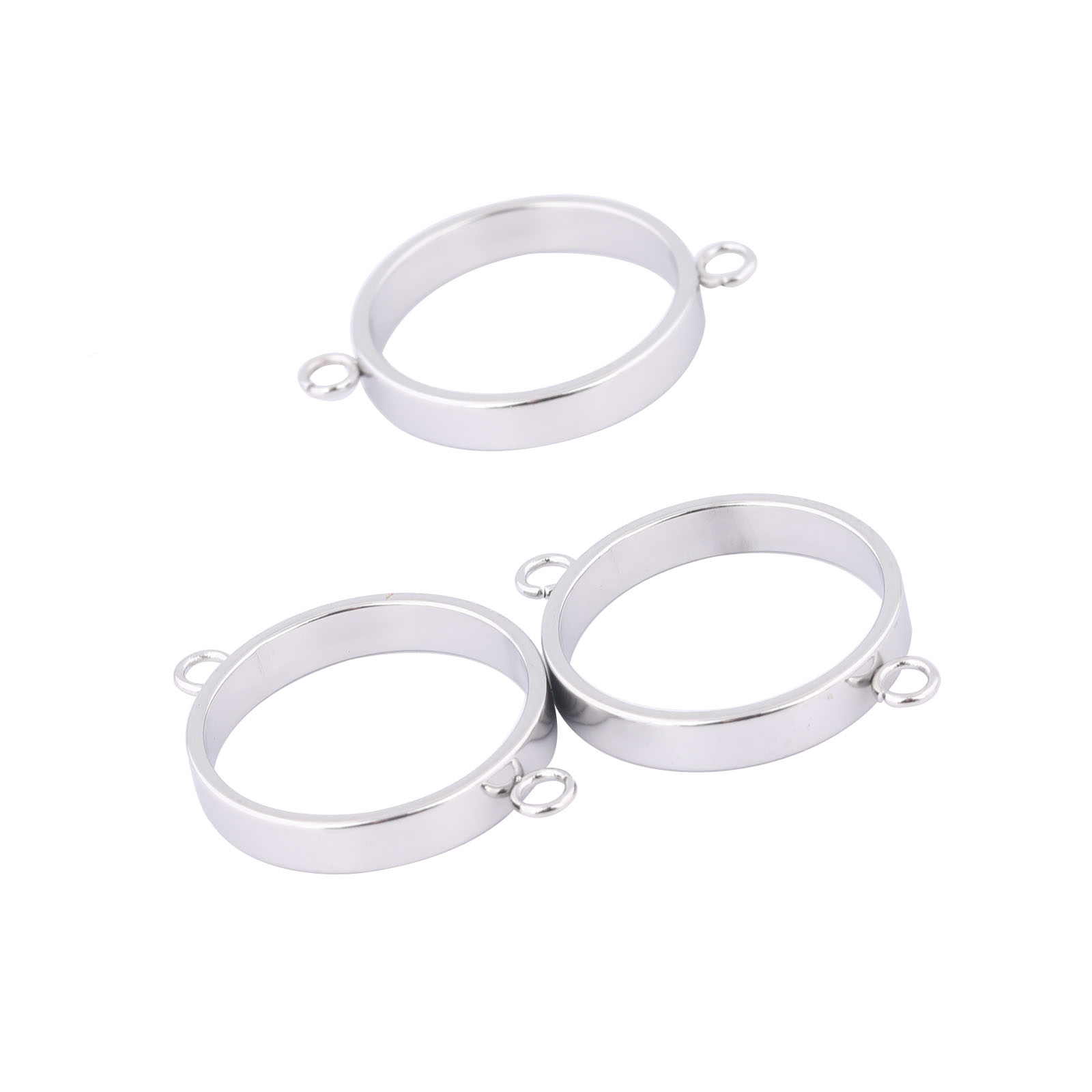 10pcs Stainless Steel 14mm Ope - Metal Photo Panel recension och pris