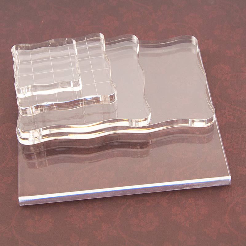 Clear Acrylic Stamp Block Use  - Photo Acrylic Block recension och pris