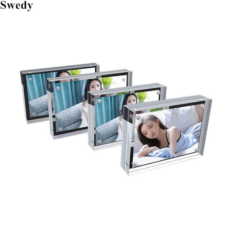 4x6cm / 6x9cm Double Sided Mag - Photo Acrylic Block recension och pris