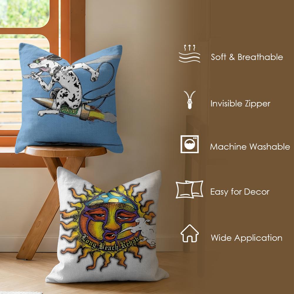 S-Sublime Band Reggae Cushion  - Pillow Cover Sublimation recension och pris
