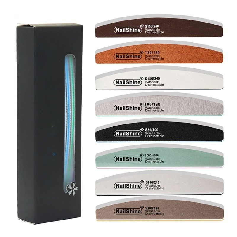 8Pcs/Box Nail File Buffer Kit  - Photo Acrylic Block recension och pris