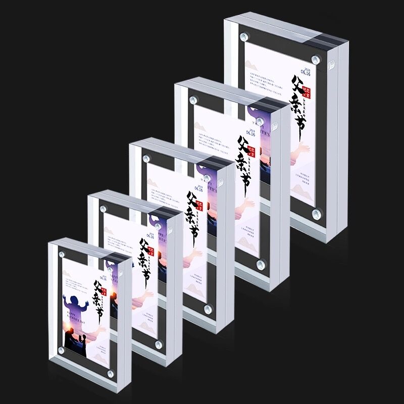 90x55mm Magnetic Acrylic Price - Photo Acrylic Block recension och pris