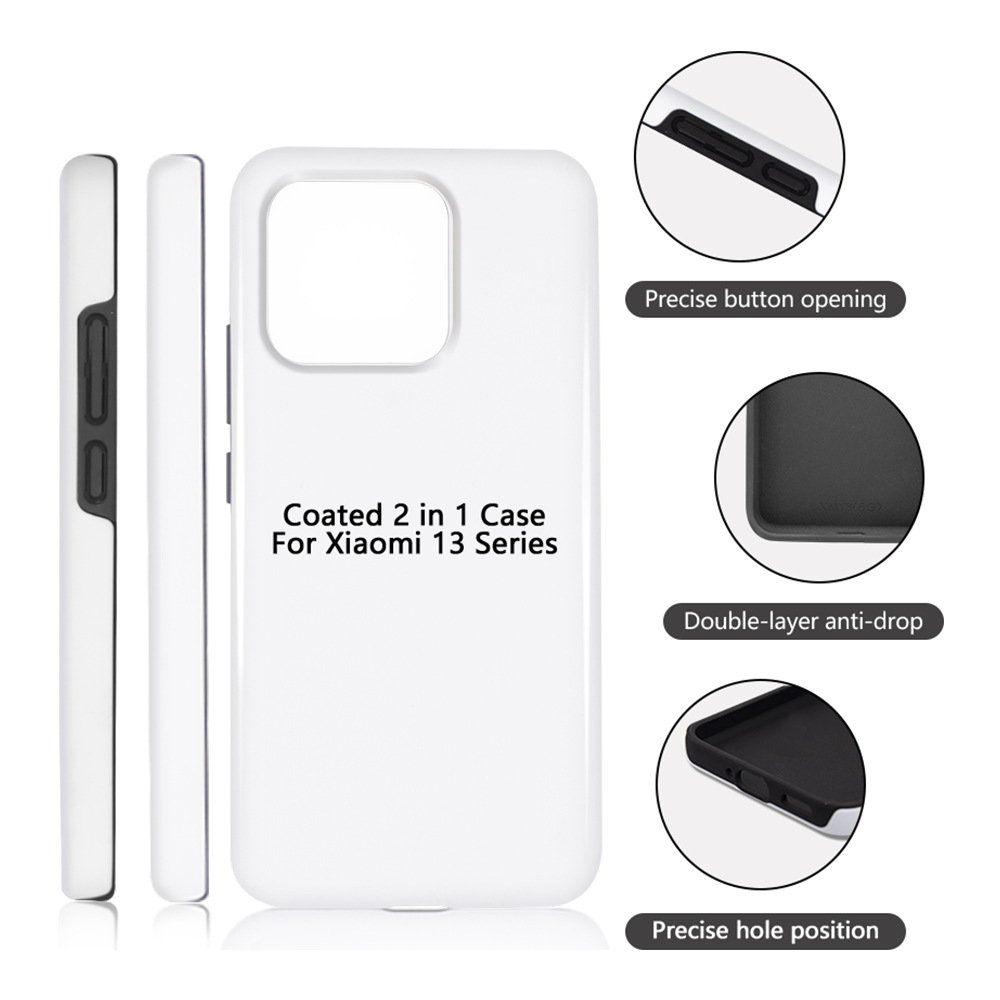 Coated 2 in 1 Blank Phone Case - Phone Case Blank Print recension och pris