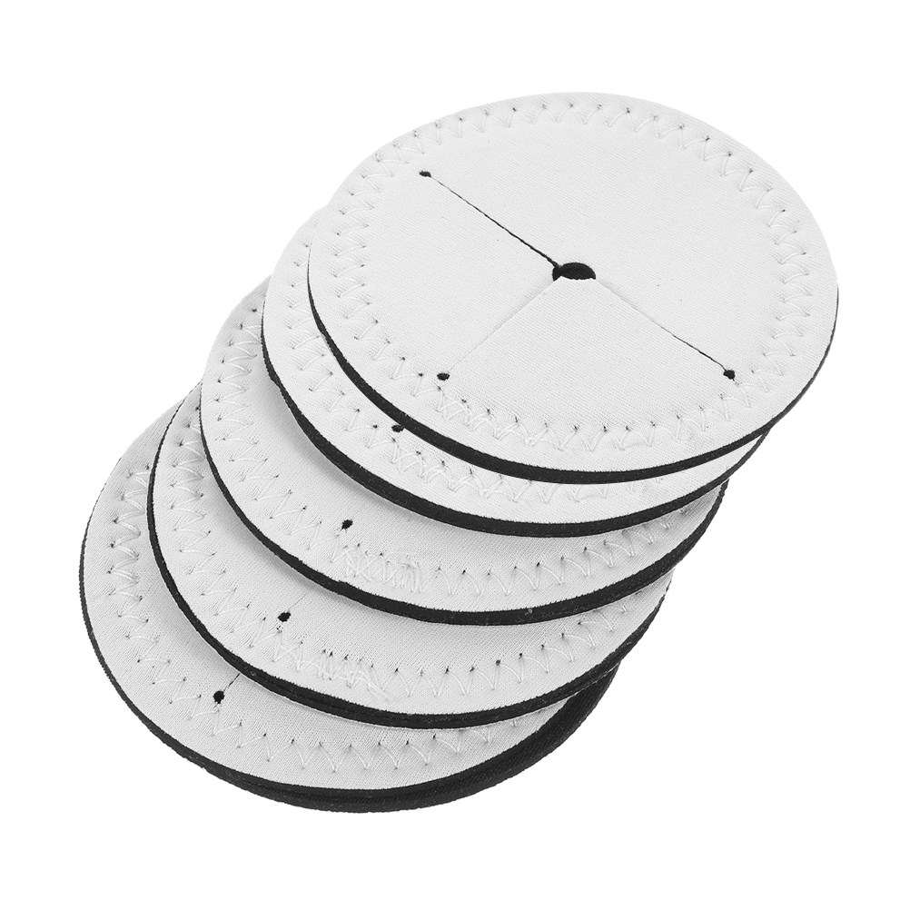 5Pcs White Blank Round Drink C - Coaster Sublimation Blank recension och pris