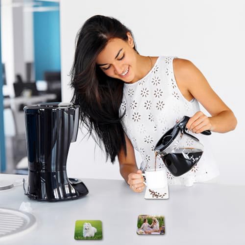 24 PCS Sublimation Coasters Bl - Coaster Sublimation Blank recension och pris