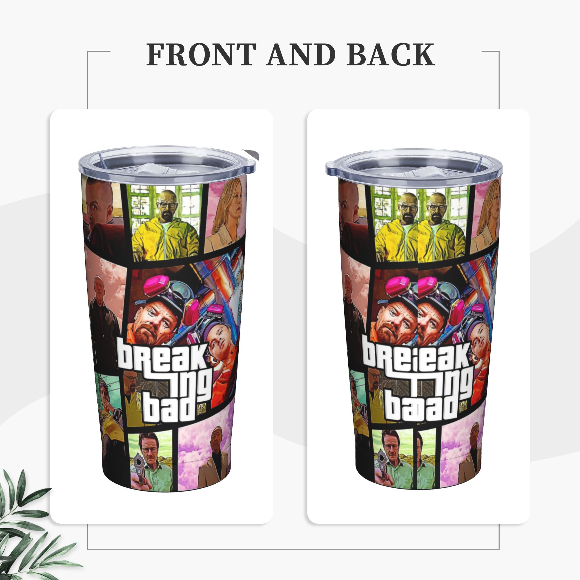 Breaking Bad Walter White Post - Tumbler 20Oz White recension och pris