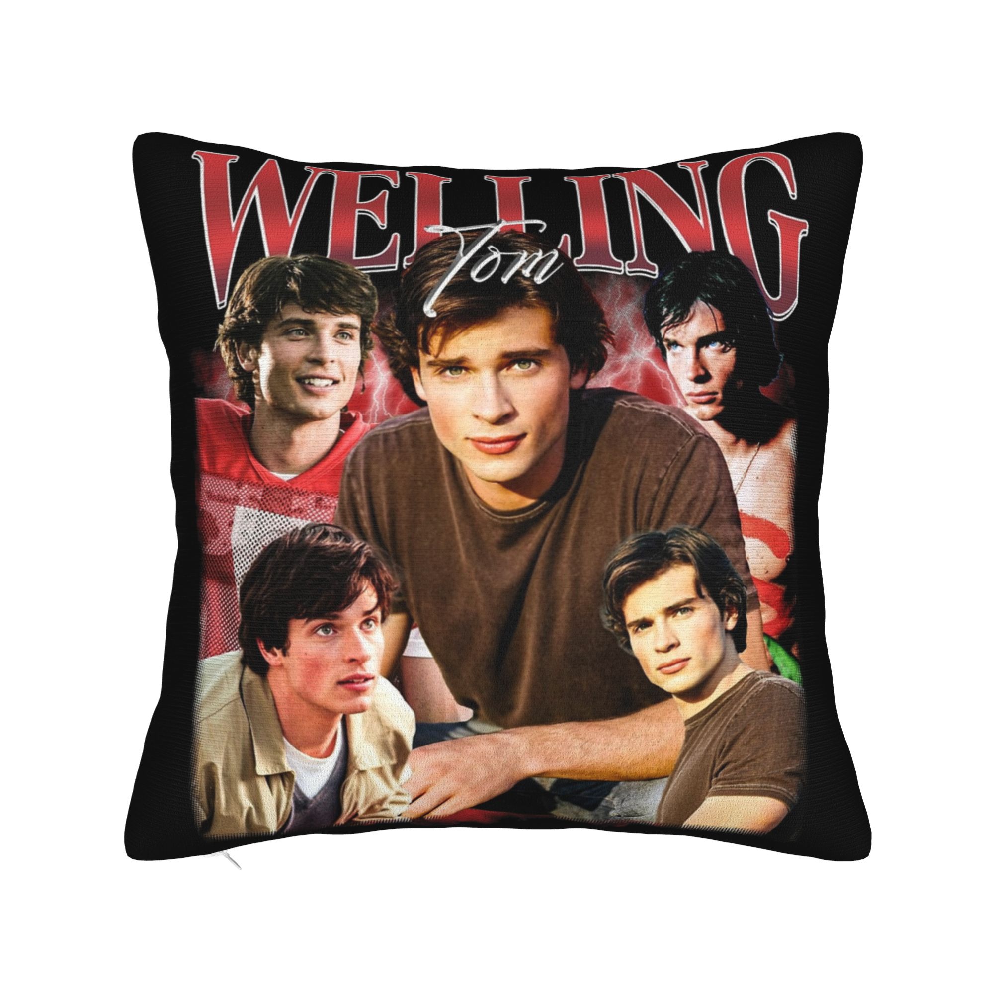 Vintage Welling Tom heated riv - Pillow Cover Sublimation recension och pris