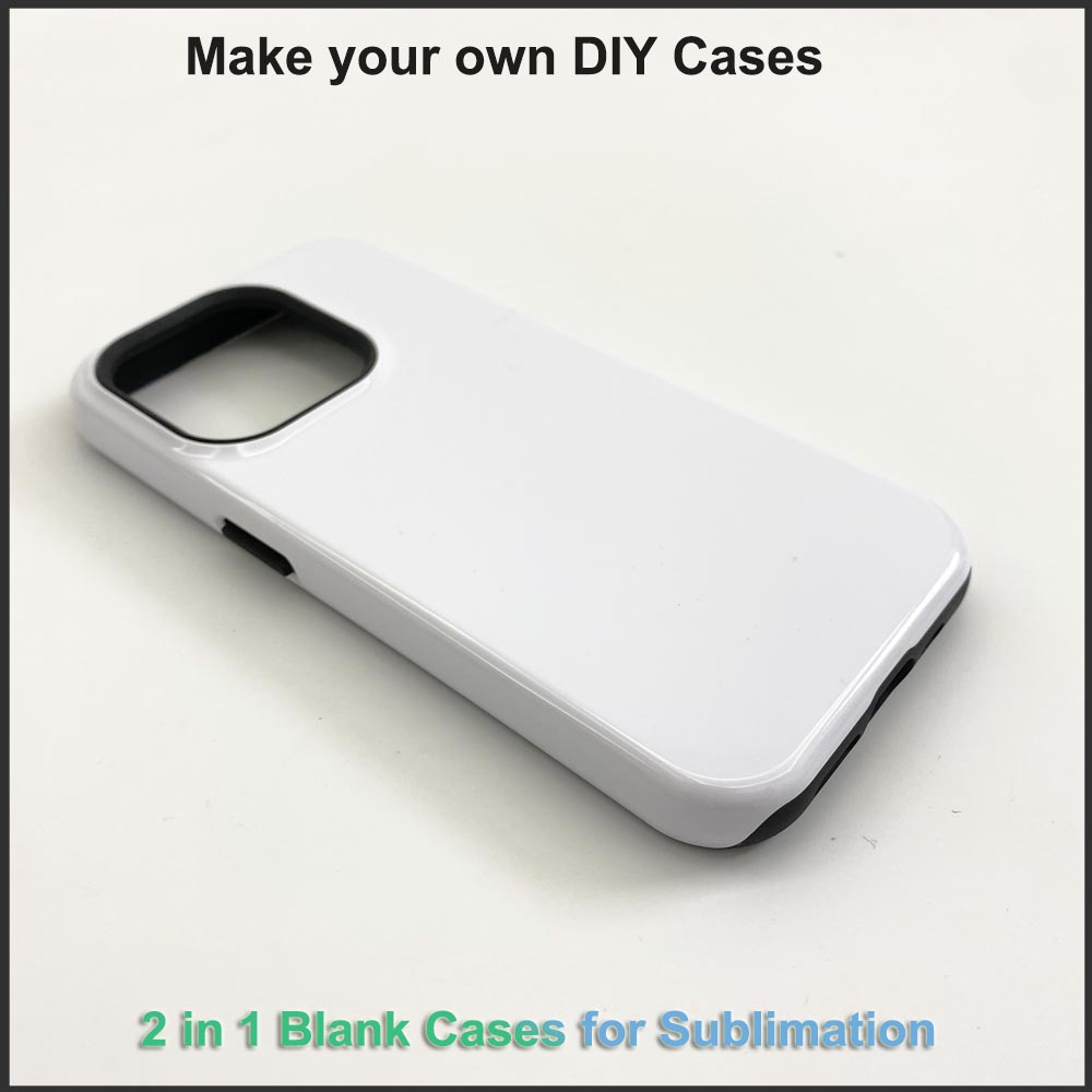 5 pcs 2 in 1 Blank Phone Case  - Phone Case Blank Print recension och pris