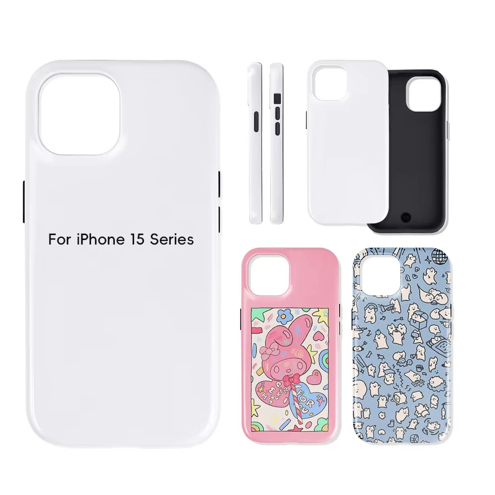 5 pcs 2 in 1 Blank Phone Case  - Phone Case Blank Print recension och pris