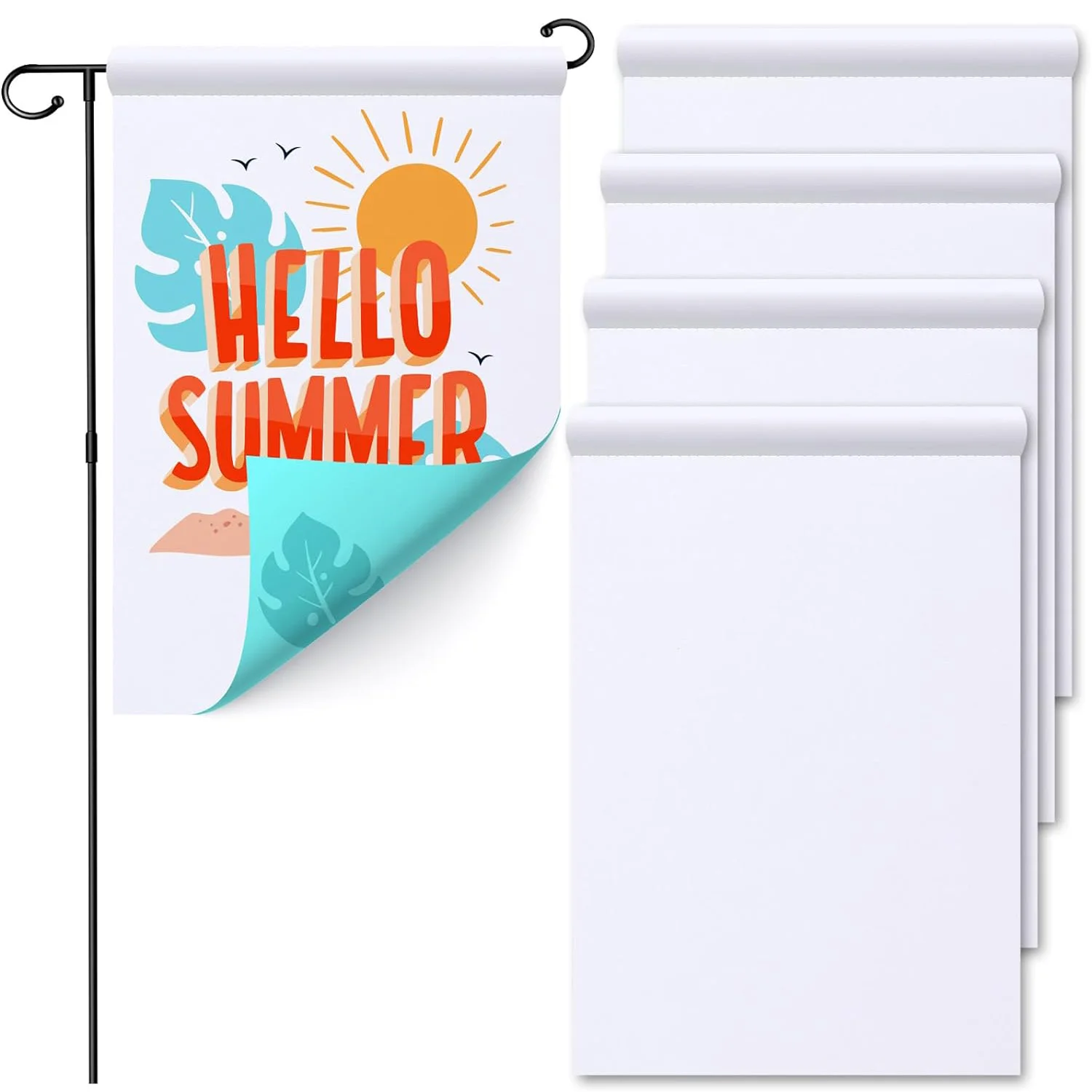 5pcs Double-Sided Blank Garden - Yard Sign Blank recension och pris