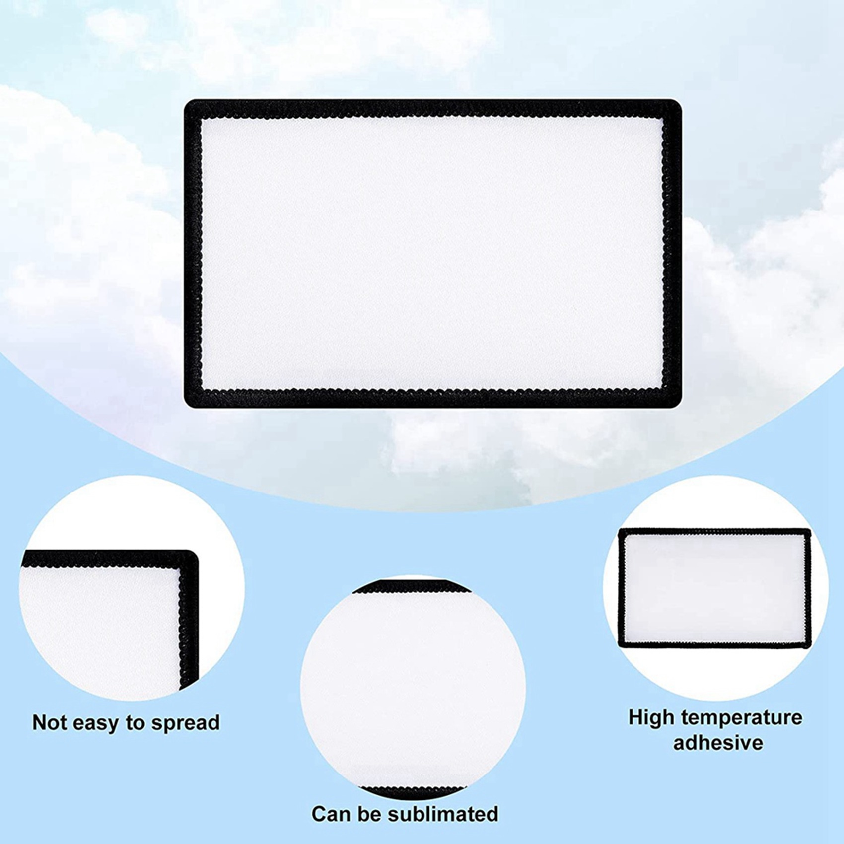 42 Pcs Sublimation Patches Bla - Hat Sublimation Blank recension och pris