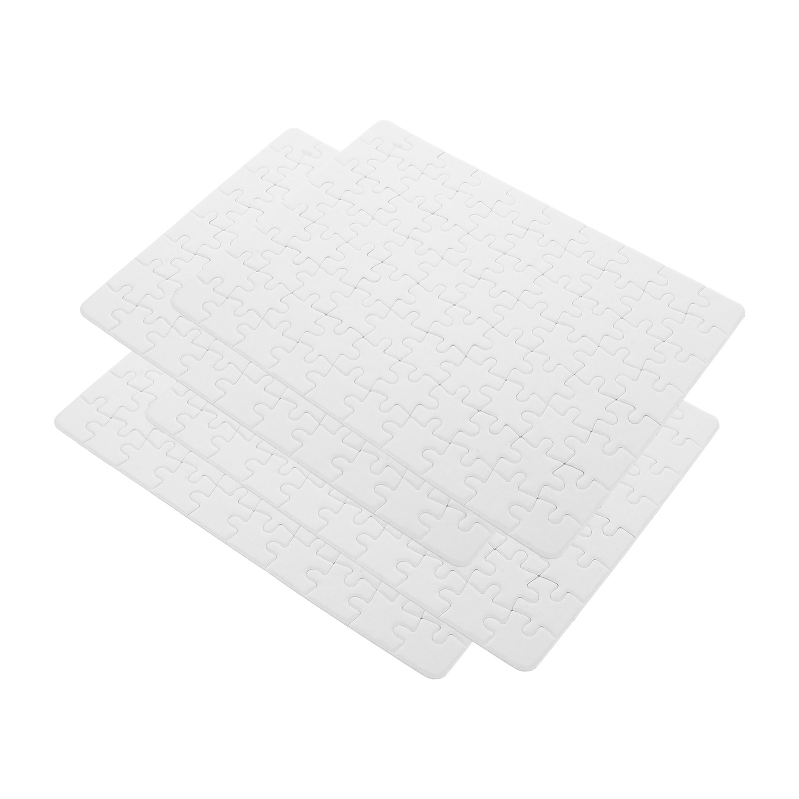 4Sheets White Jigsaw Puzzle Bl - Puzzle Blank White recension och pris