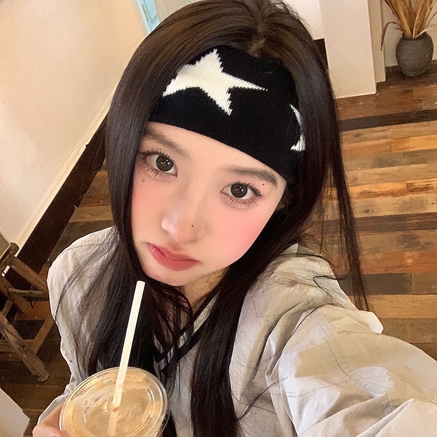 Star Embroidery Sports Headban - Bandana Blank White recension och pris