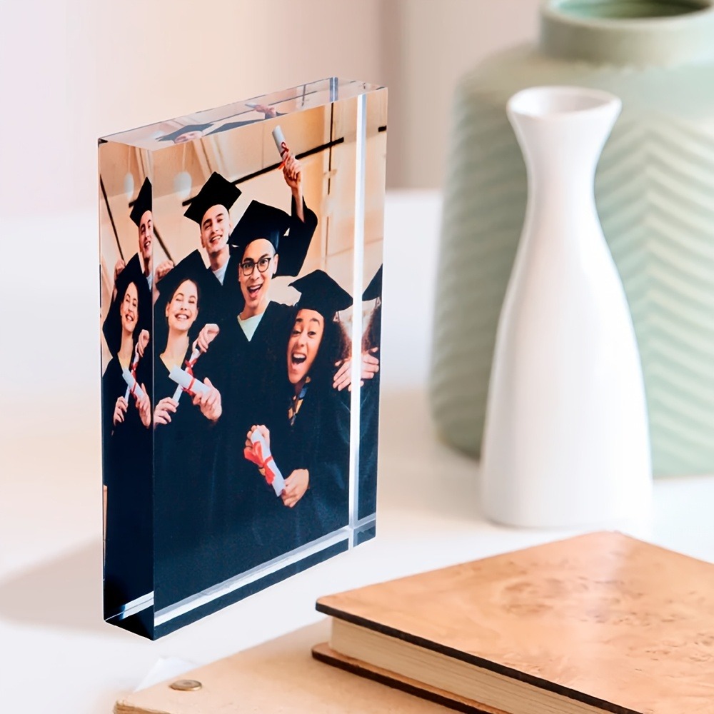 Personalized 3D Acrylic Photo  - Photo Acrylic Block recension och pris