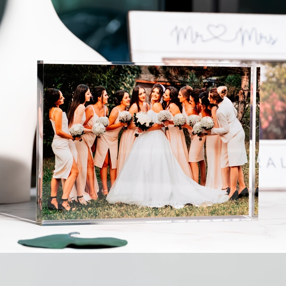 Personalized 3D Acrylic Photo  - Photo Acrylic Block recension och pris