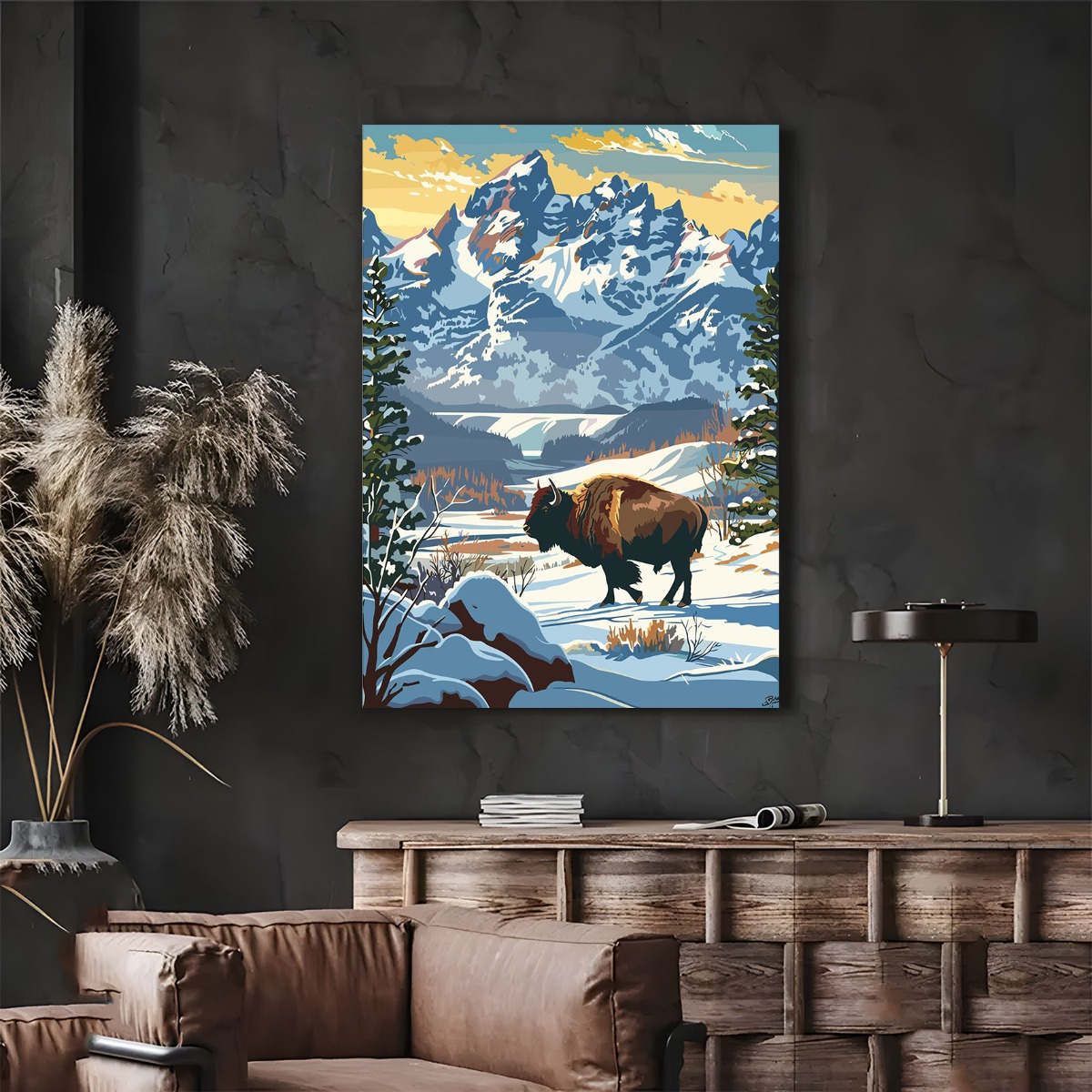 1pc FramelessCanvas Print - Bi - Canvas Wrap Ready recension och pris