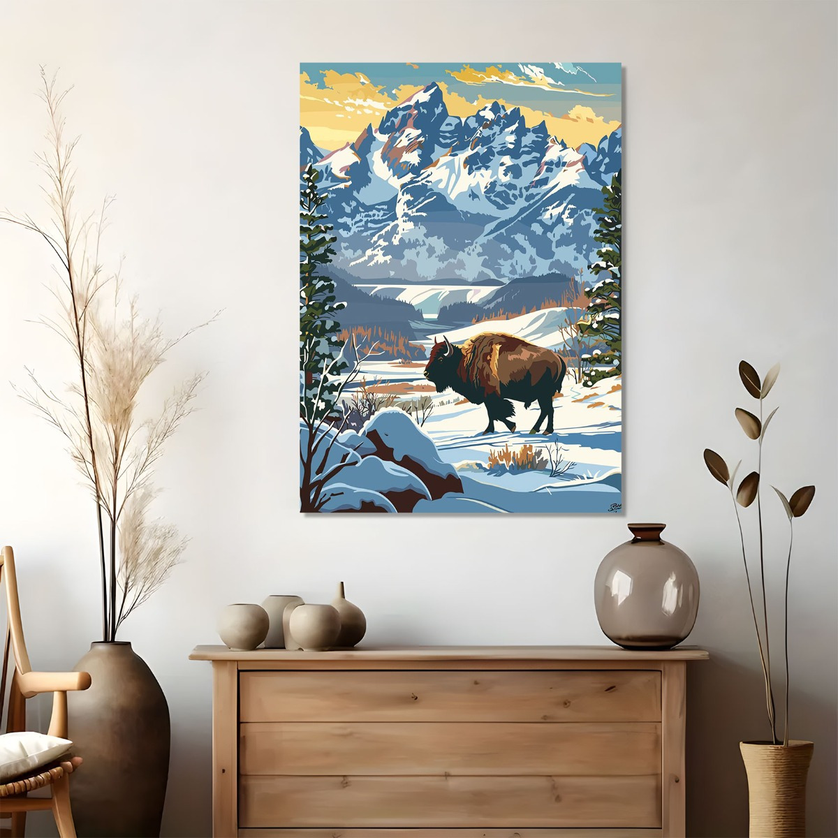 1pc FramelessCanvas Print - Bi - Canvas Wrap Ready recension och pris
