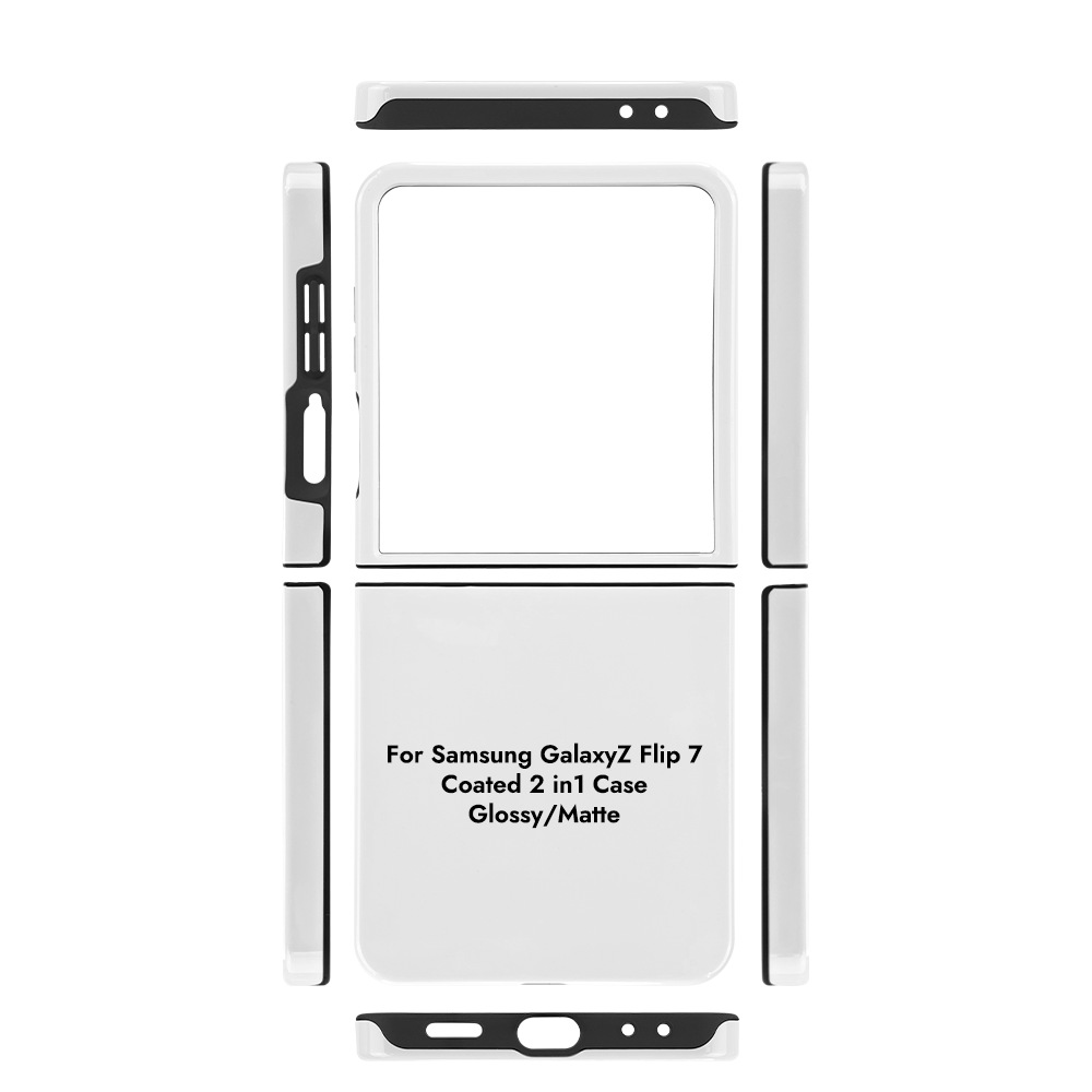 Fonlyu 10pcs Coated 2 in 1 Bla - Phone Case Blank Print recension och pris