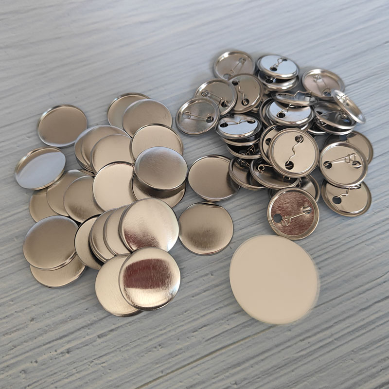 100 SET Blank Badge Pin Button - Button Badge Blank recension och pris