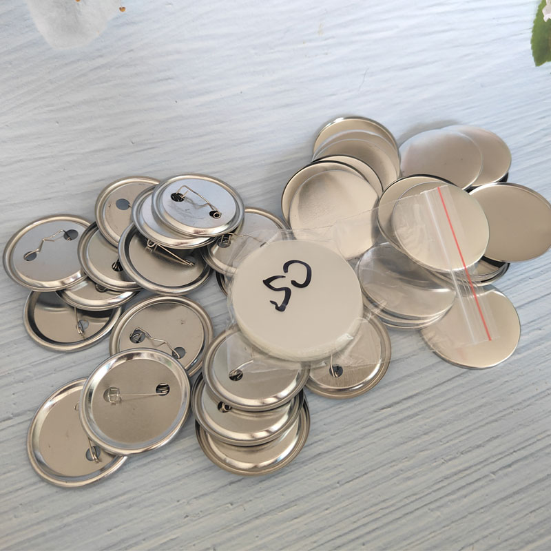 100 SET Blank Badge Pin Button - Button Badge Blank recension och pris