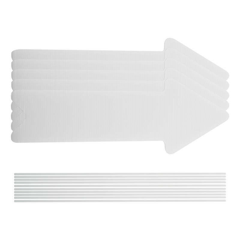 AFOURT-Outdoor Lawn Signs Blan - Yard Sign Blank recension och pris