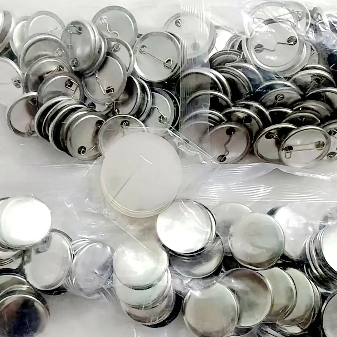 1000pcs 25mm/32mm/37mm metal b - Button Badge Blank recension och pris