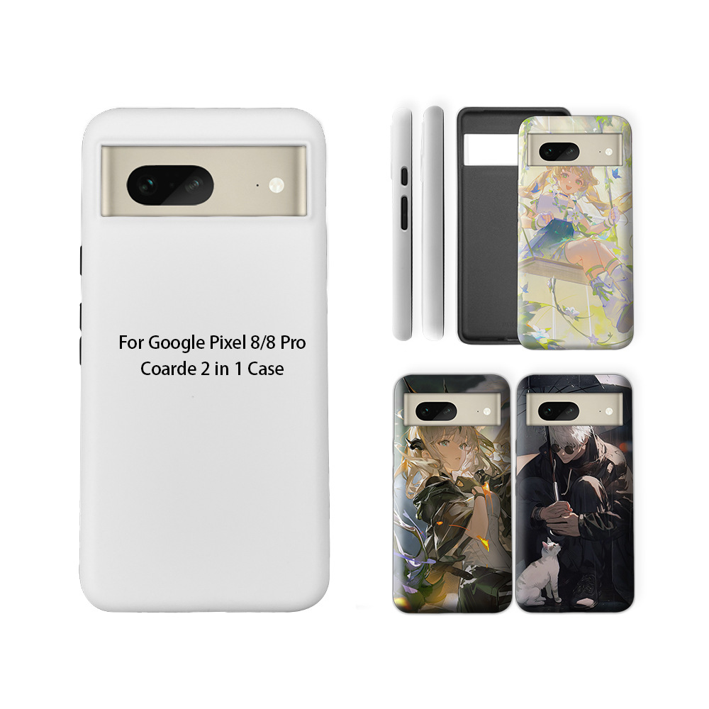 Fonlyu 5pcs Coated 2 in 1 Blan - Phone Case Blank Print recension och pris