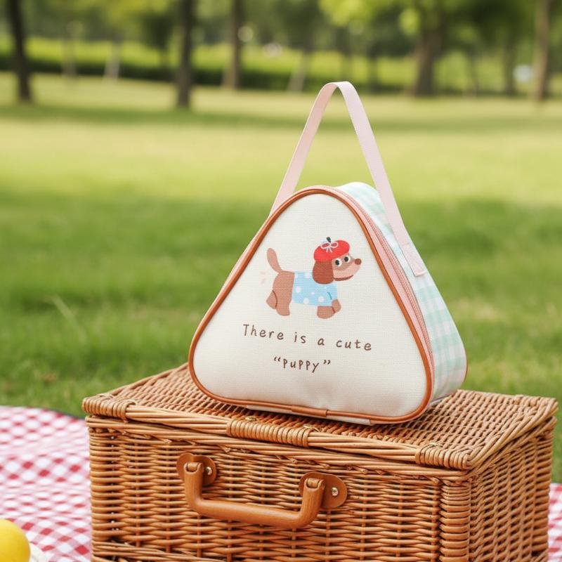 [J] Cute Cartoon Insulated Lun - Tote Bag Sublimation recension och pris