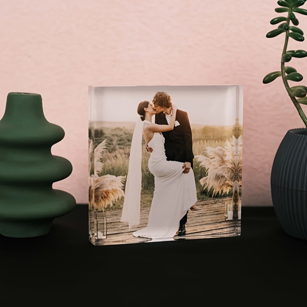 Custom Acrylic Anniversary Pho - Photo Acrylic Block recension och pris