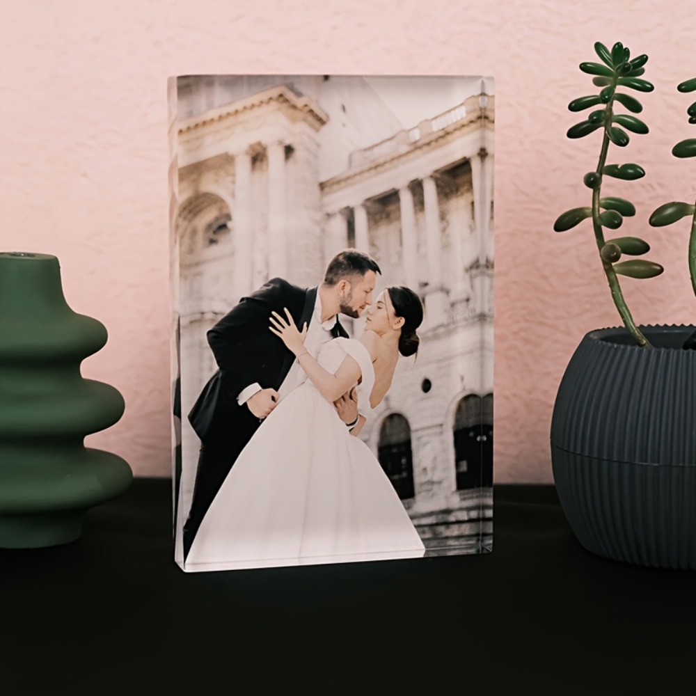 Custom Acrylic Anniversary Pho - Photo Acrylic Block recension och pris