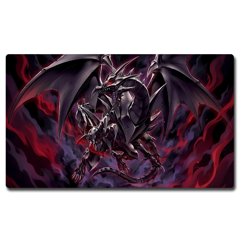 Yugioh Red-Eyes Transcend Blac - Door Mat Blank recension och pris