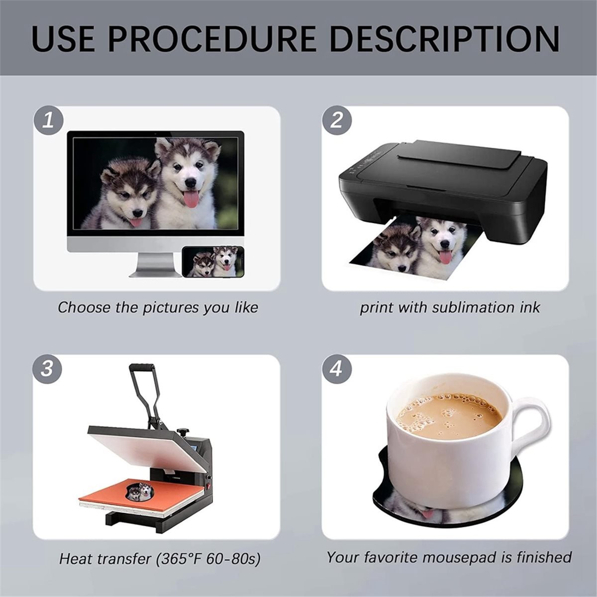 Budget-Friendly-Bulk Sublimati - Coaster Sublimation Blank recension och pris
