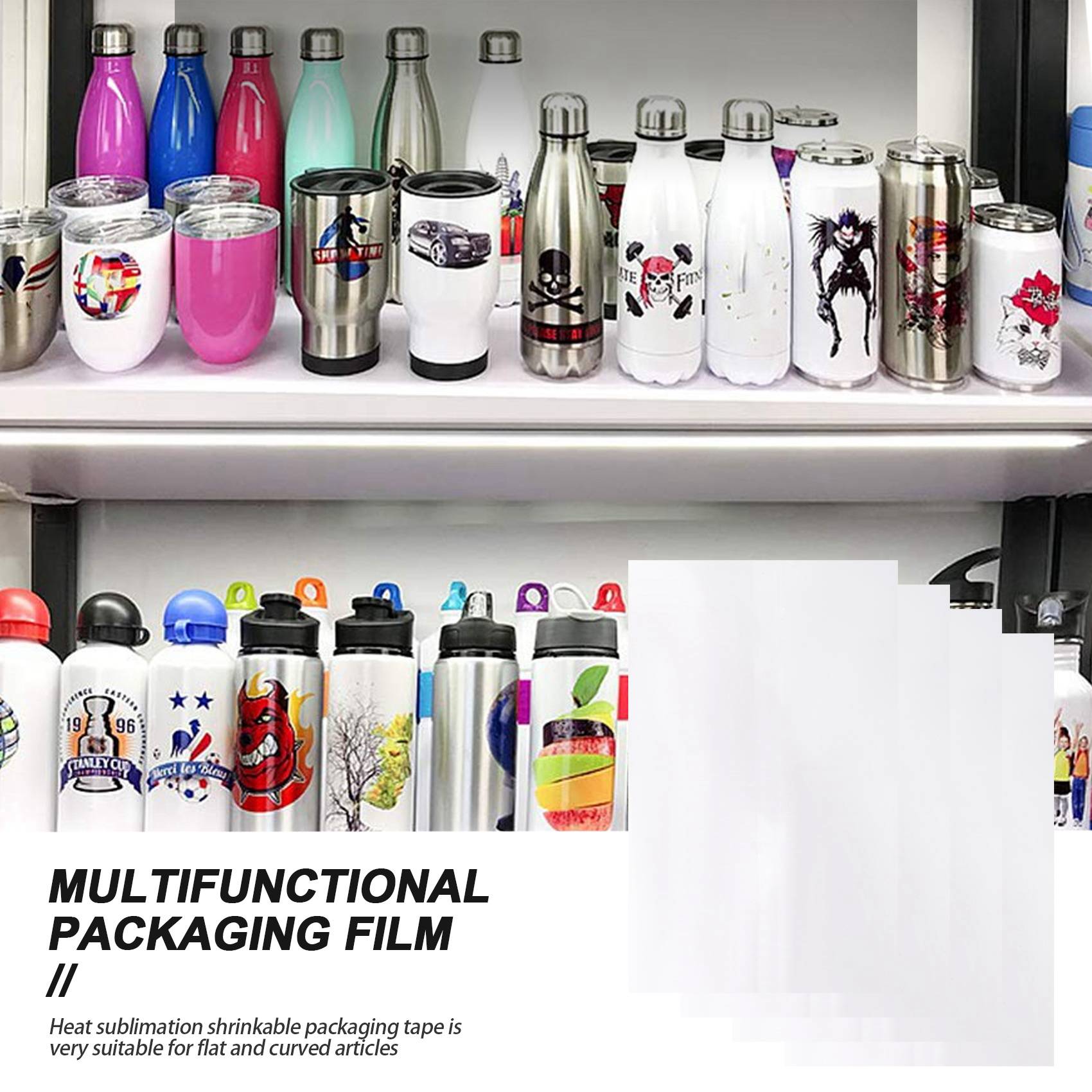 -FTGT 30Pcs Sublimation Shrink - Sublimation Mug White recension och pris