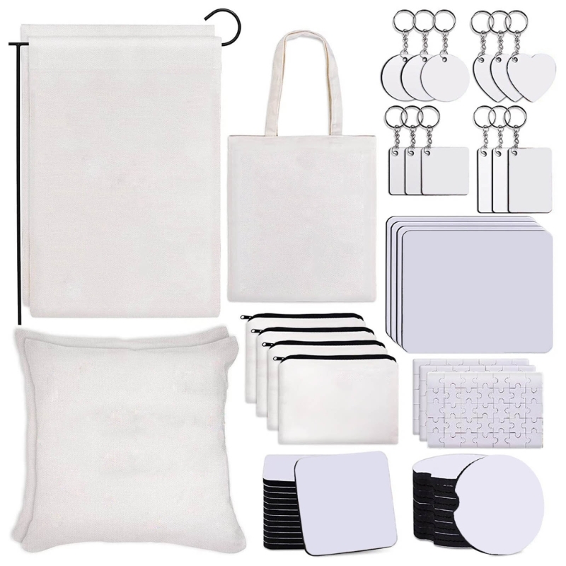 Heart Keychain Set Blank MDF S - Mouse Pad Blank Sublimation recension och pris