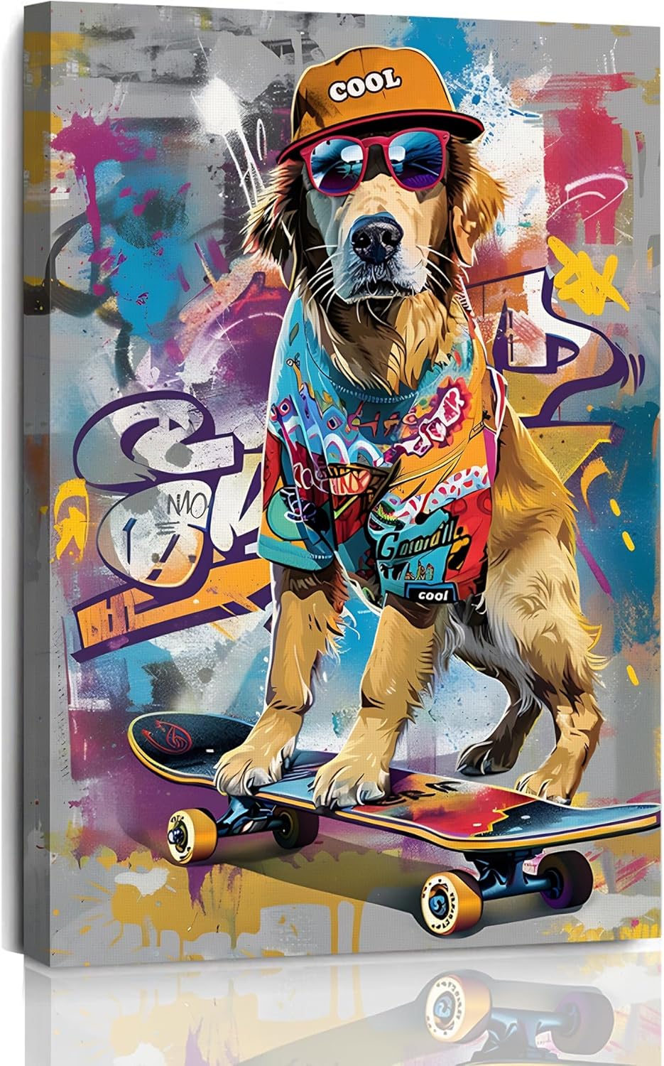 1p,Fantasy Artists Colorful Wr - Canvas Wrap Ready recension och pris