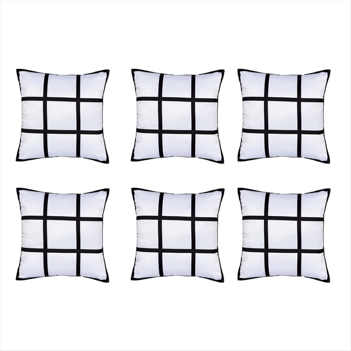 A75K 6Pcs Sublimation Blank Pa - Pillow Cover Sublimation recension och pris