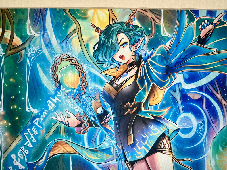 Yugioh Elfnote Tinia Play Mat  - Door Mat Blank recension och pris