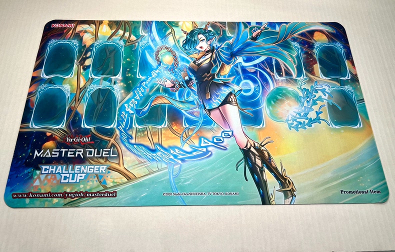Yugioh Elfnote Tinia Play Mat  - Door Mat Blank recension och pris
