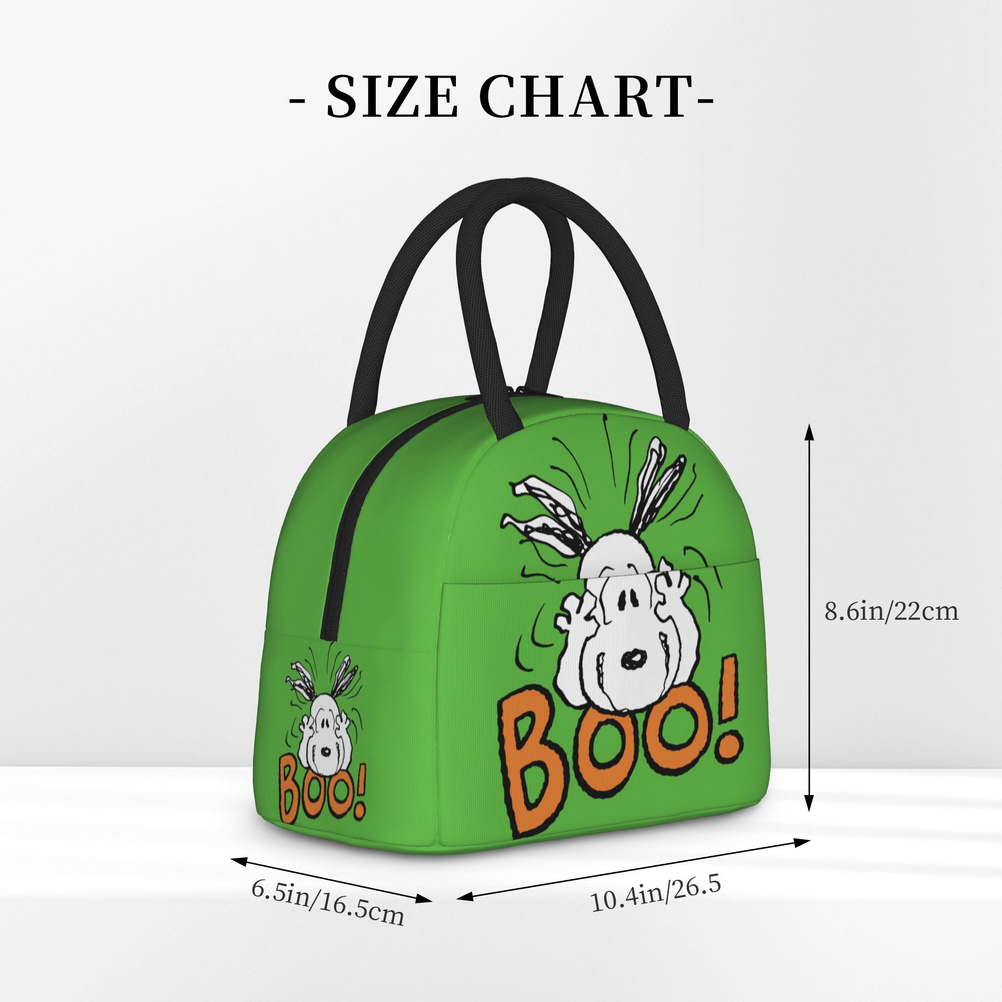 Snoopy Boo Insulated Lunch Bag - Tote Bag Sublimation recension och pris