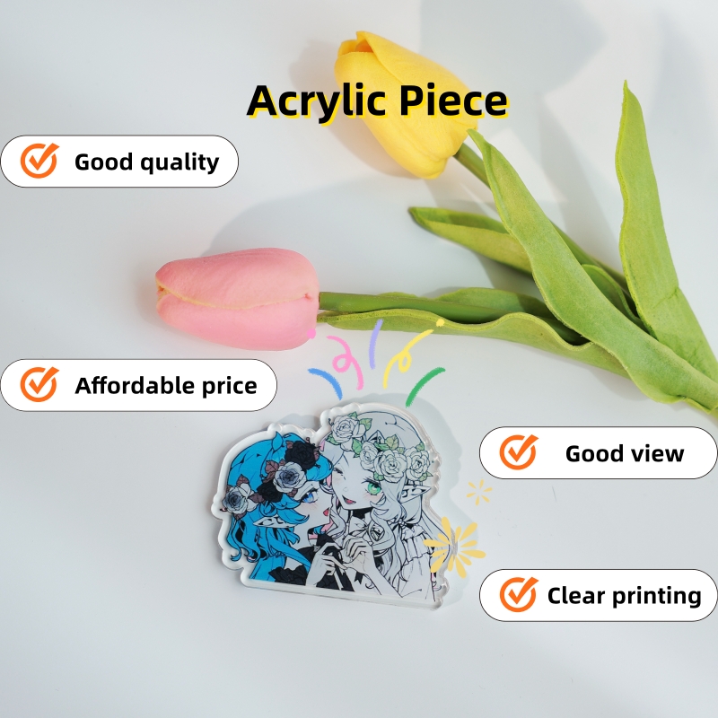 1pc Custom Double-Layer Acryli - Photo Acrylic Block recension och pris