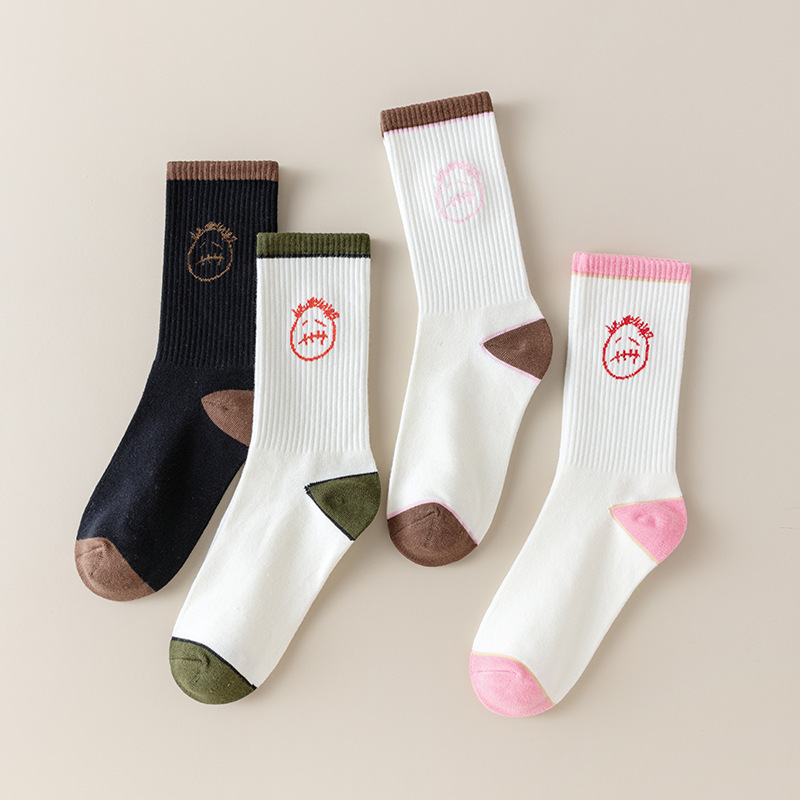 1 Pairs Men's Socks Cactus Jac - Bandana Blank White recension och pris