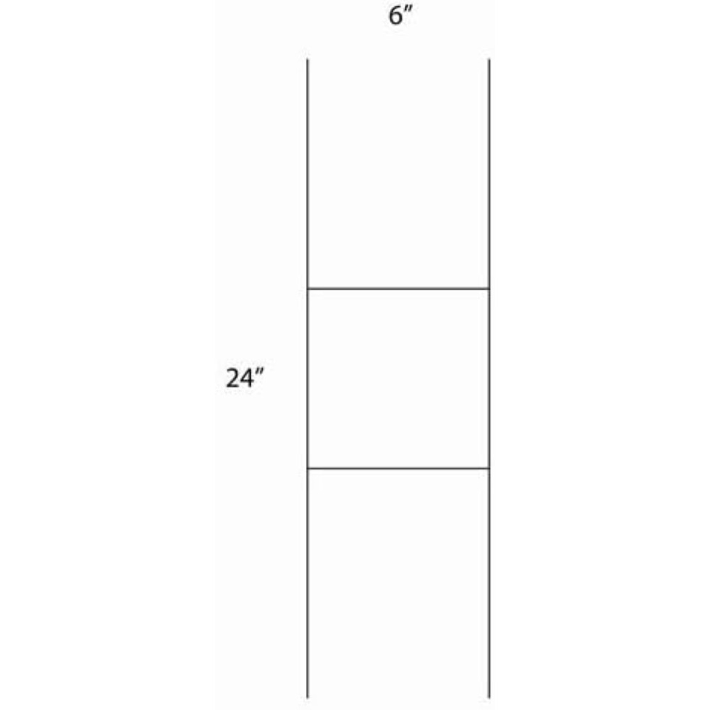 US Shipped  50 Pack 18x24 Blan - Yard Sign Blank recension och pris