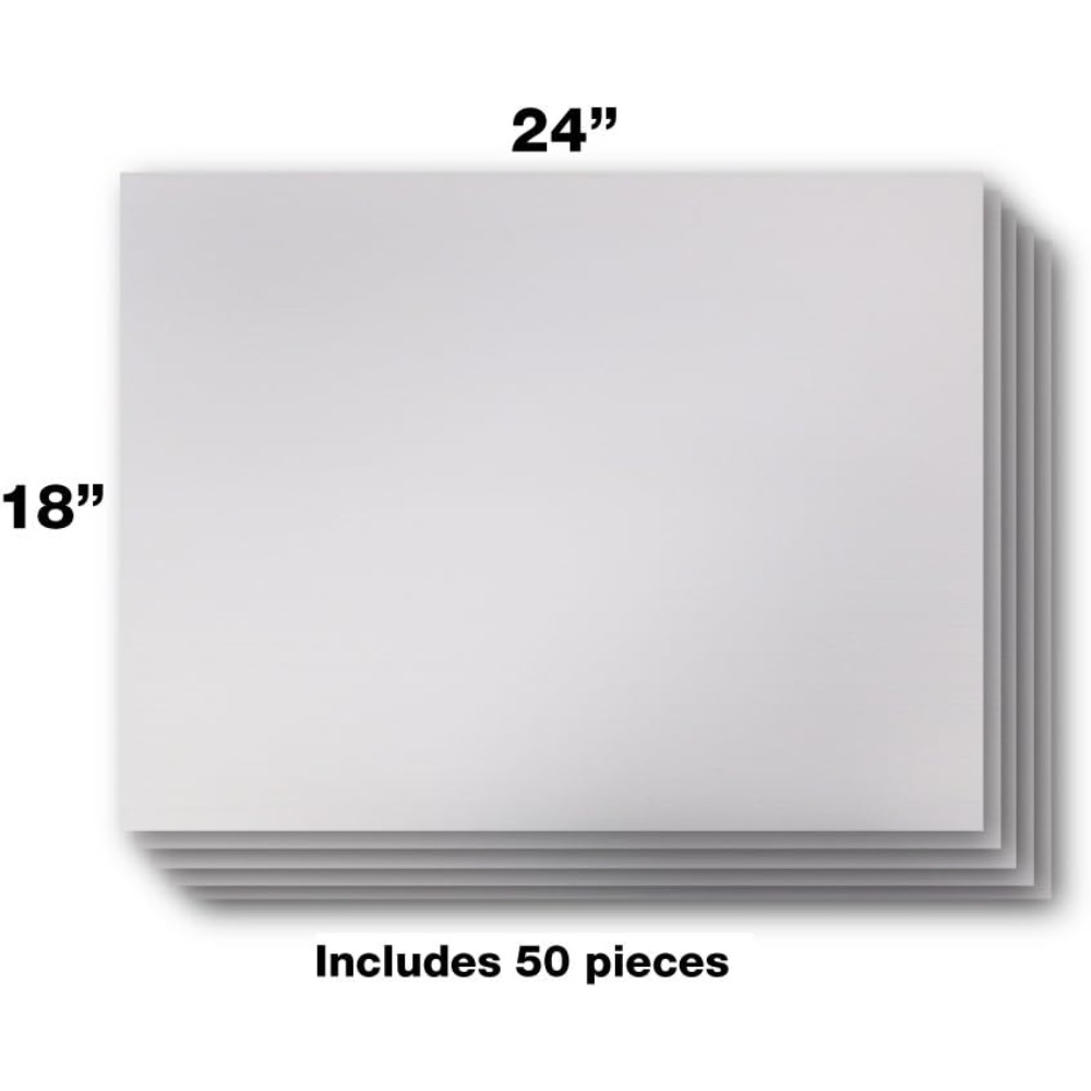 US Shipped  50 Pack 18x24 Blan - Yard Sign Blank recension och pris