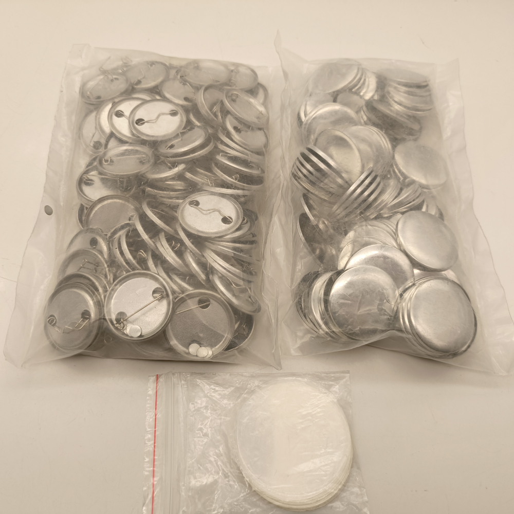 2022 NEW Materials 25-58mm Met - Button Badge Blank recension och pris