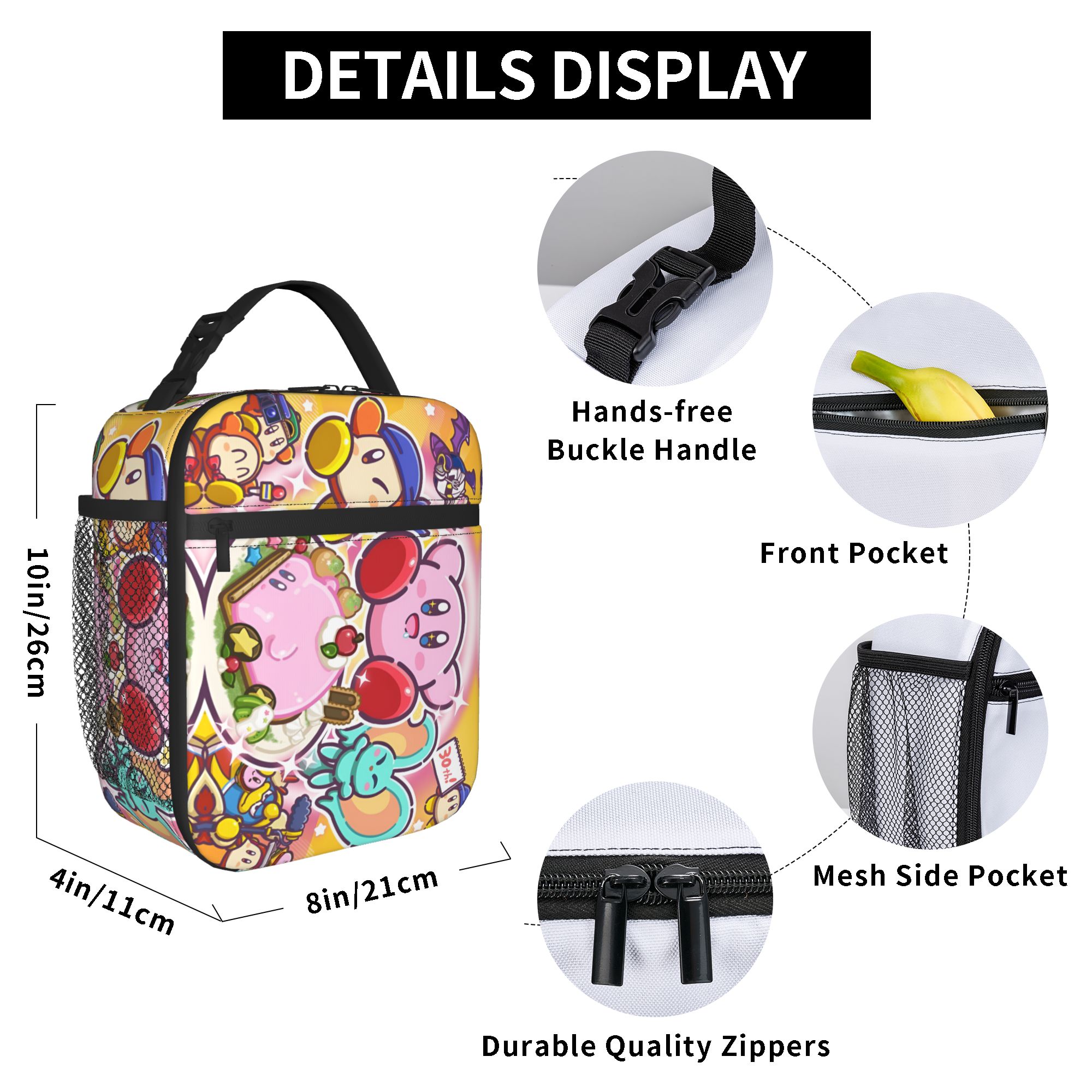 Custom K-Kirbys Insulated Lunc - Tote Bag Sublimation recension och pris