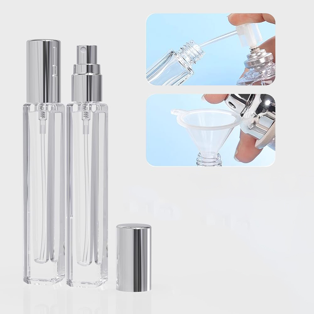 5-Piece Cologne Atomizer Empty - Water Bottle Blank recension och pris